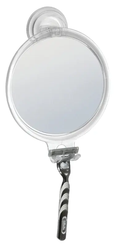 PowerLock Clear Suction Fog-Free Mirror