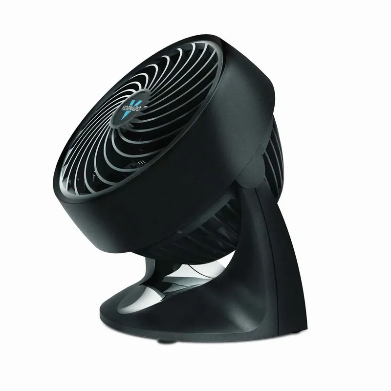 133 Compact Circulator Fan, 2-Speed, Black