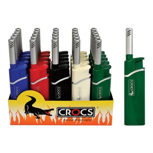 Carded Croc Mini Bbq Lighter - Compact Outdoor Cooking Tool