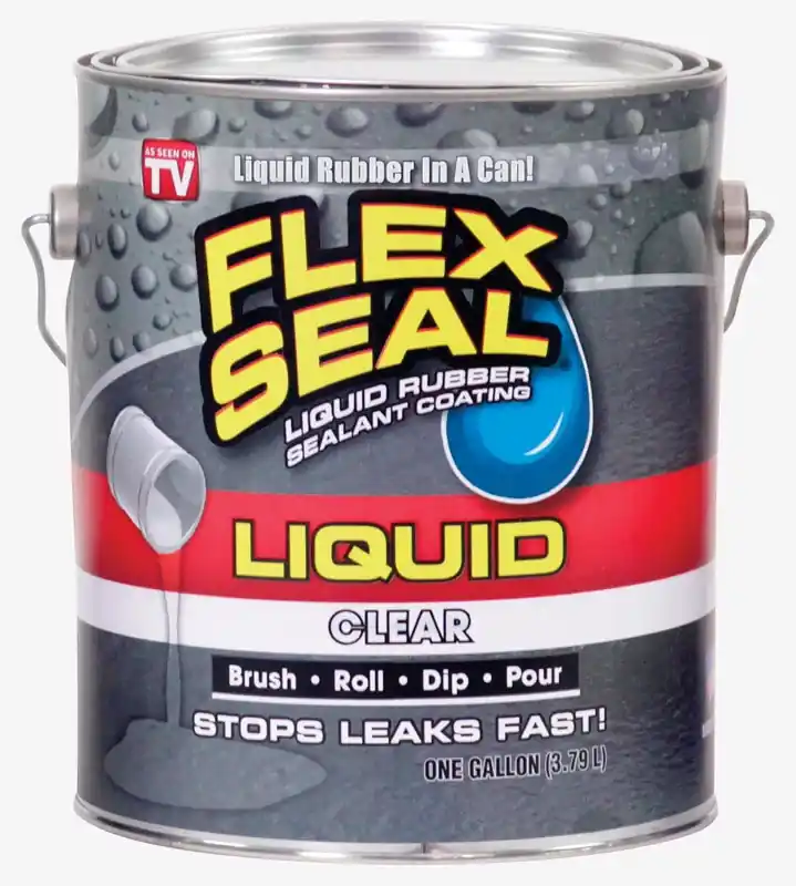 FLEX SEAL Liquid Rubber Sealant, Clear, 1 GL