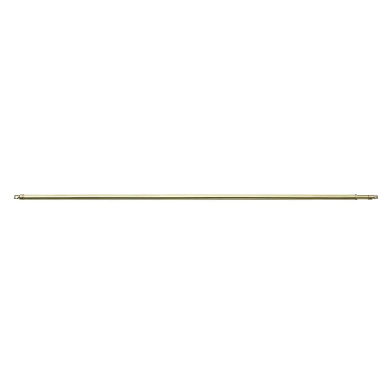 Kenney Brass Gold Sash Rod 21 In. To 38 In. Adjustable Length