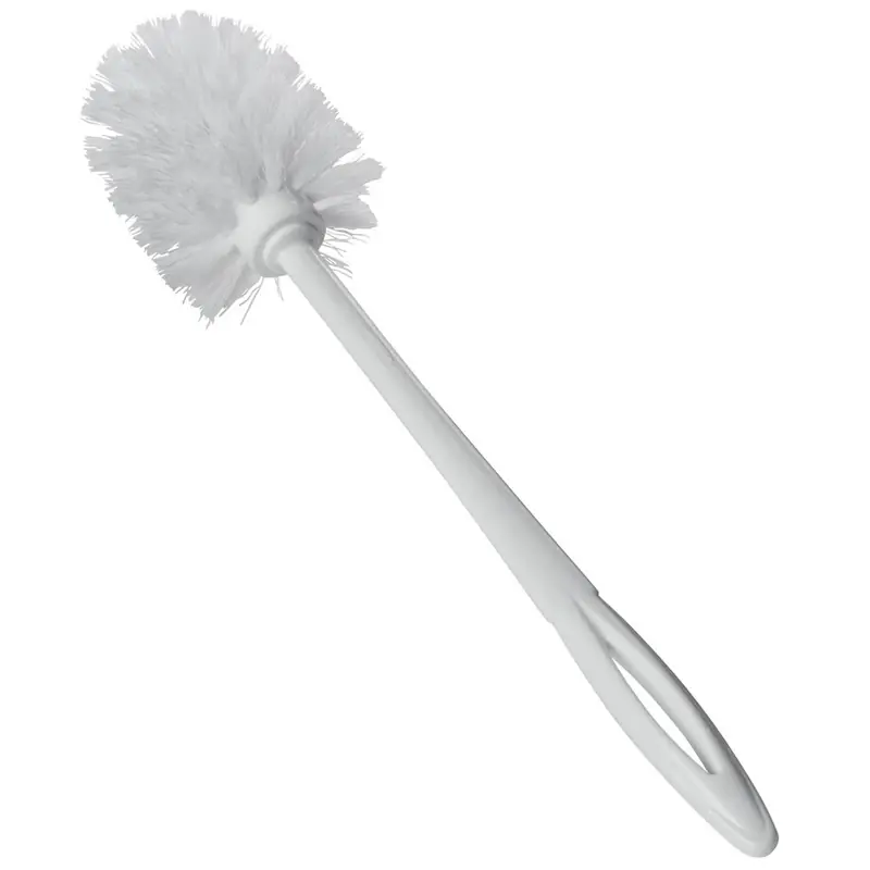 Toilet Brush With Plastic Handle And Polypropylene Bristles, 14.5 In.