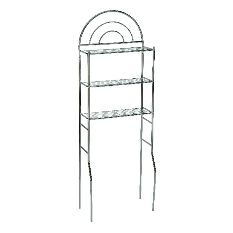 Bathroom Spacesaver, Decorative Arch, Chrome