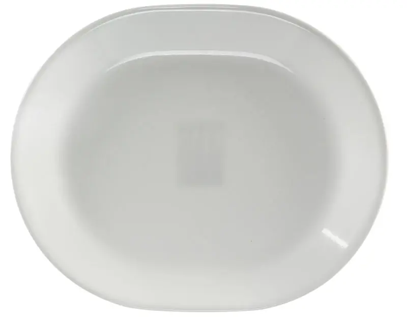 Corelle Winter Frost Glass Winter Serving Platter 12-1/2 In. D 1 Pk