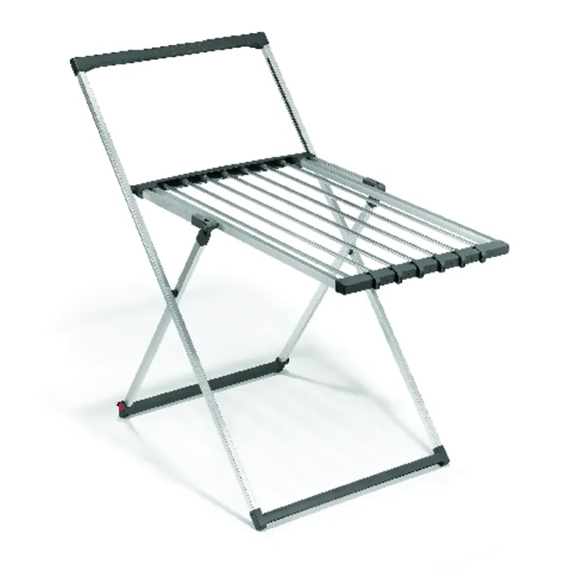 Polder 43 In. H X 24 In. W X 44 In. D Aluminum Collapsible Clothes Drying Rack