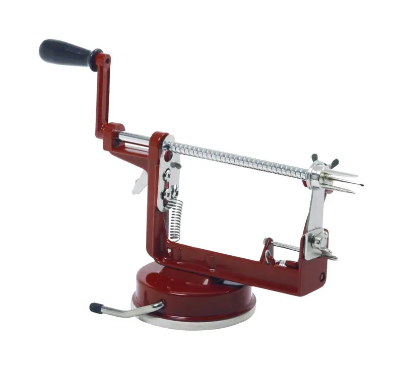 Norpro Apple Master Red Cast Iron Slicer And Corer