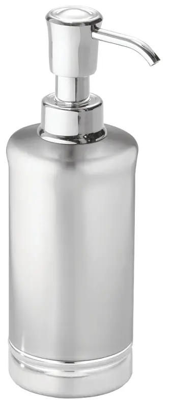 York Bathroom Lotion/Soap Dispenser, Metal