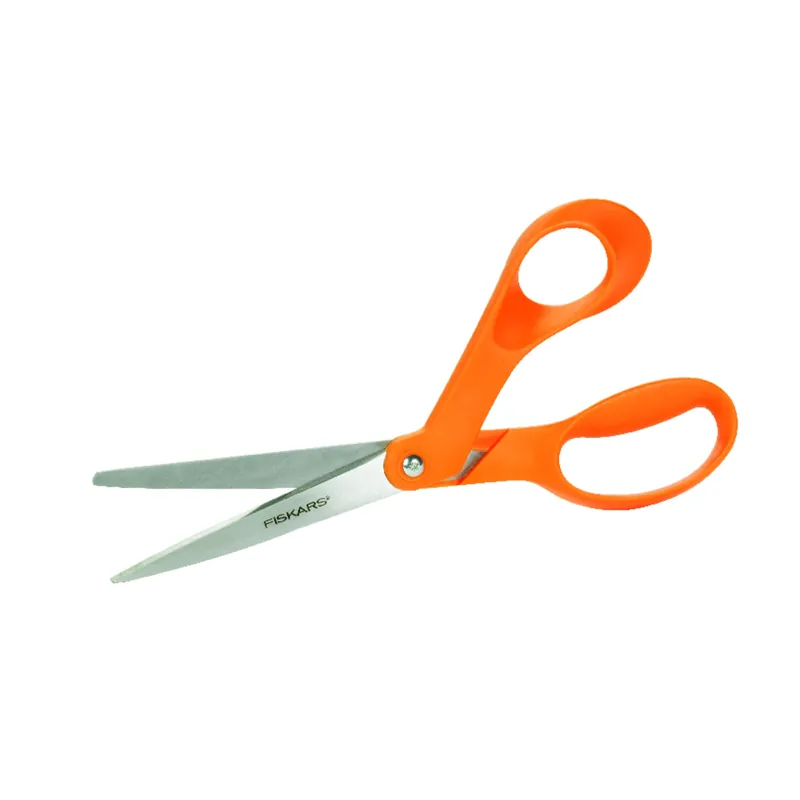 8 In. Multipurpose Stainless Steel Scissors With Right-hand Offset Handles