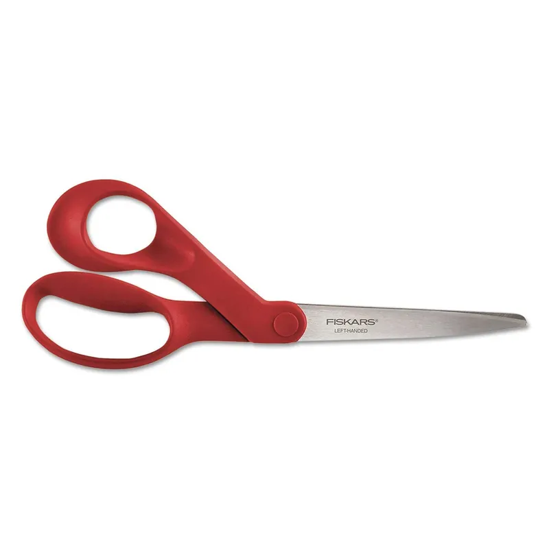 Scissors, Bent Blade, Left-handed, 8-In.