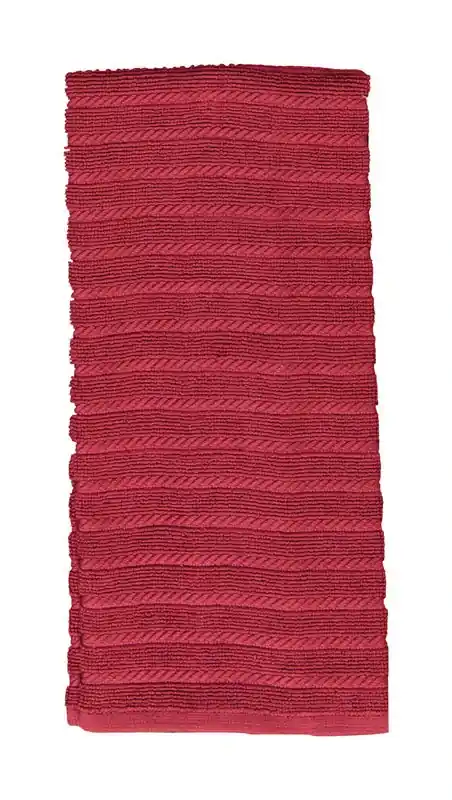 Kay Dee Cooks Kitchen Marsala Cotton Kitchen Towel 1 Pk