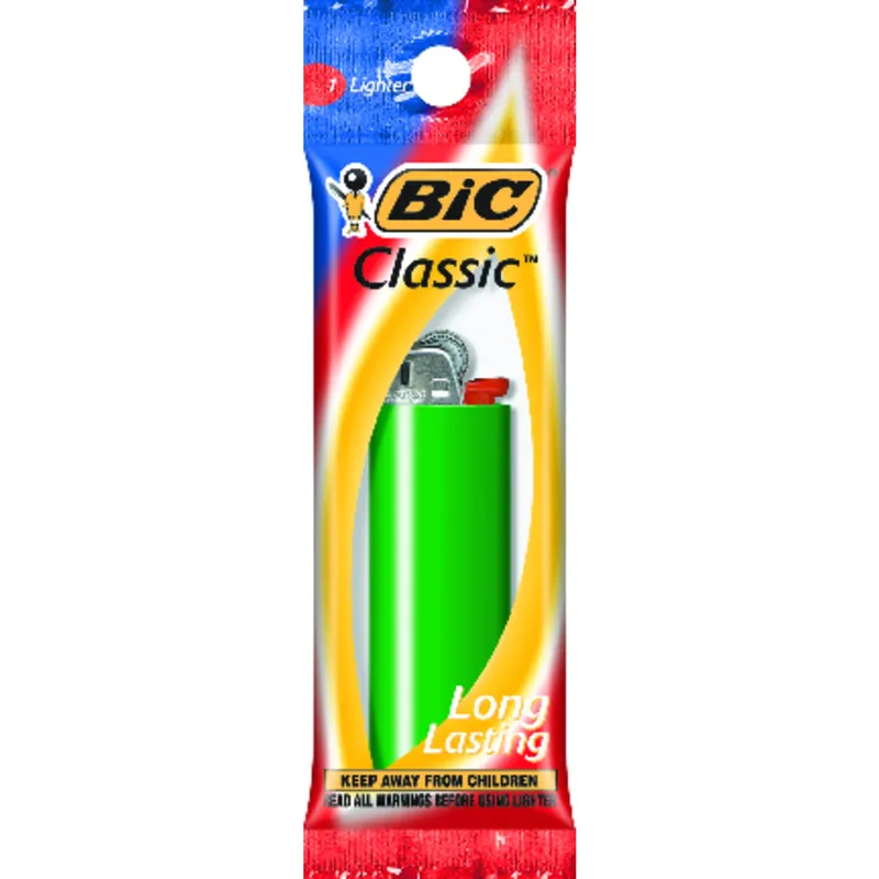 BIC Classic Green Disposable Lighter 1 Pk