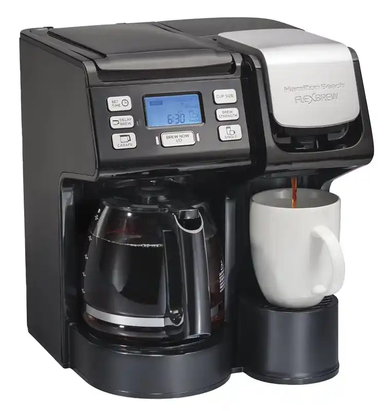 Flexbrew Trio 12 Cup Black Coffee Maker Model 49902g
