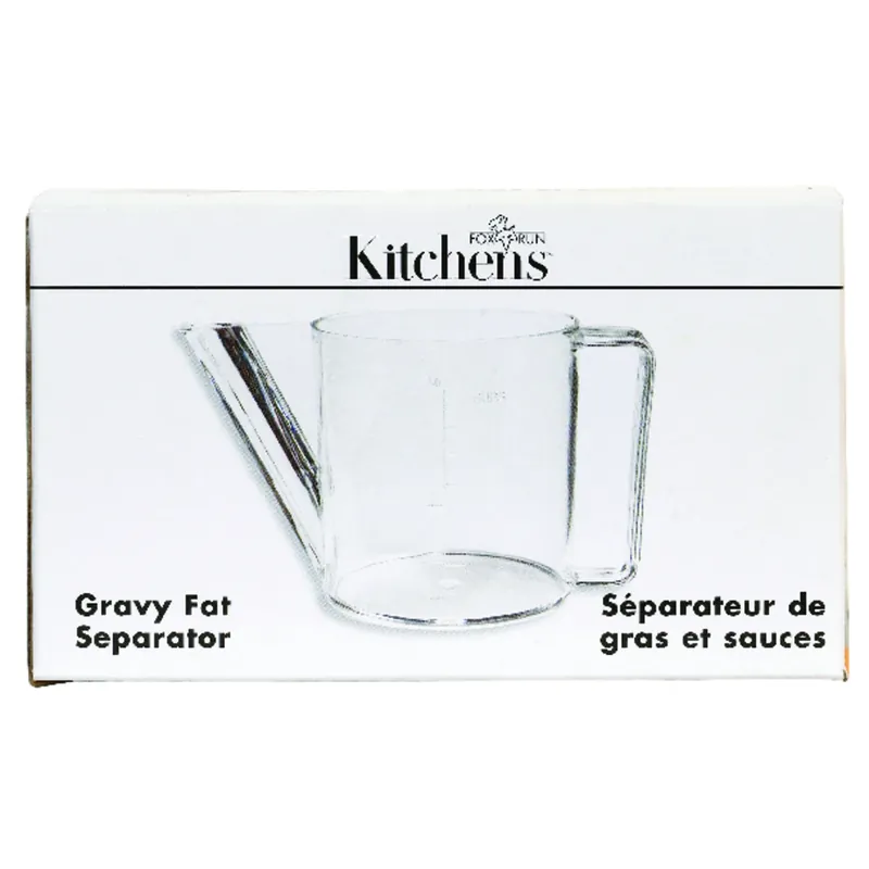 Fox Run Clear Polycarbonate Fat/Gravy Separator 1-1/2 Cups