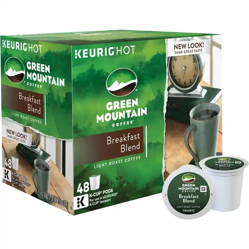 Keurig Green Mountain Coffee Breakfast Blend Coffee K-Cups 48 Pk