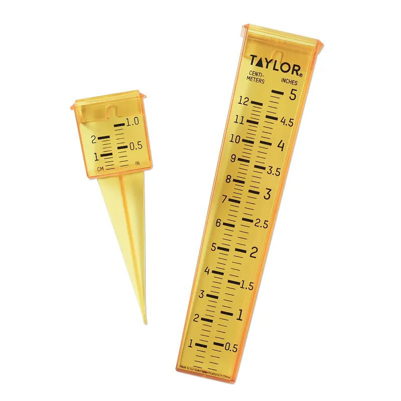 Taylor Square Rain Gauge Ground 1.2 In. W X 8.46 In. L
