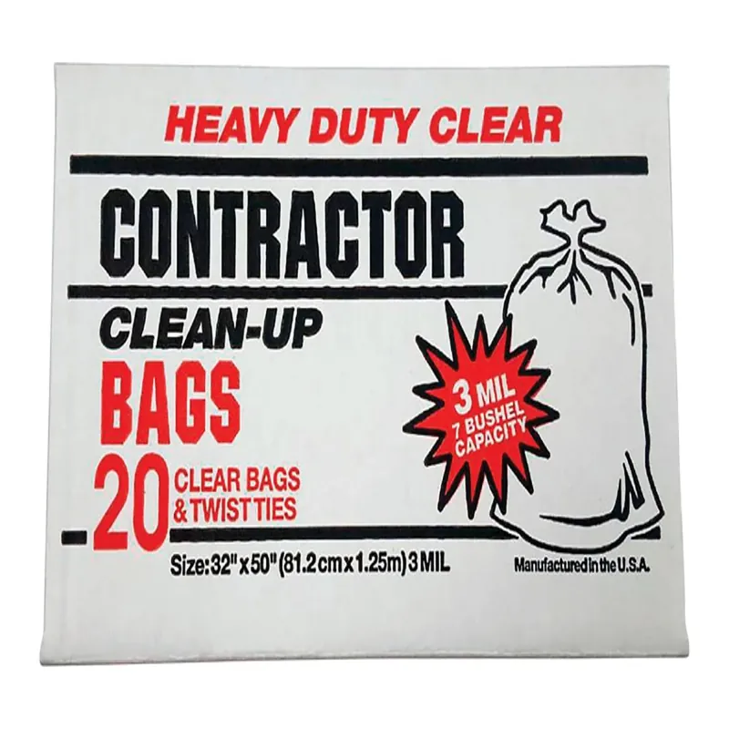 Primrose Plastics 42 Gal Contractor Bags Twist Tie 20 Pk