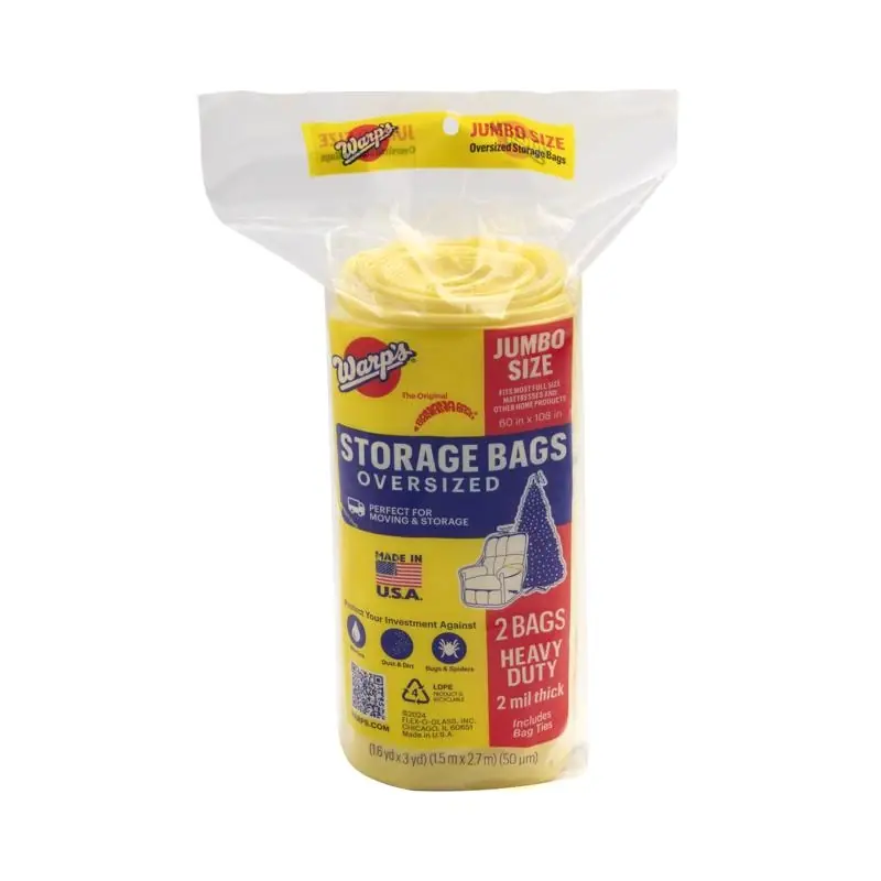 Storage Bags, 60 X 108 In., 2-Pk.