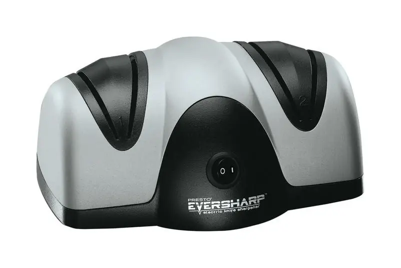 Presto Eversharp 2‑Stage Matte Plastic Knife Sharpener – Compact Kitchen Essential