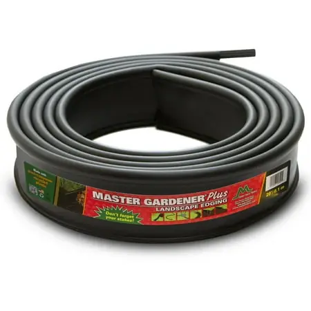 25360 Professional Landscape Edging 4.5 Inch X 20‘ Foot Black