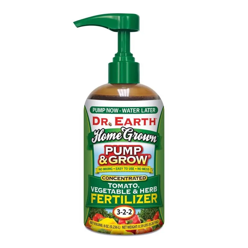 Home Grown Vegetable And Herb 3-2-2 Plant Fertilizer 8 Oz Liquid