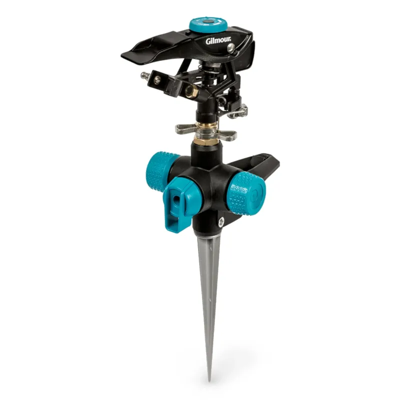 Impulse Sprinkler With Step Spike, Metal