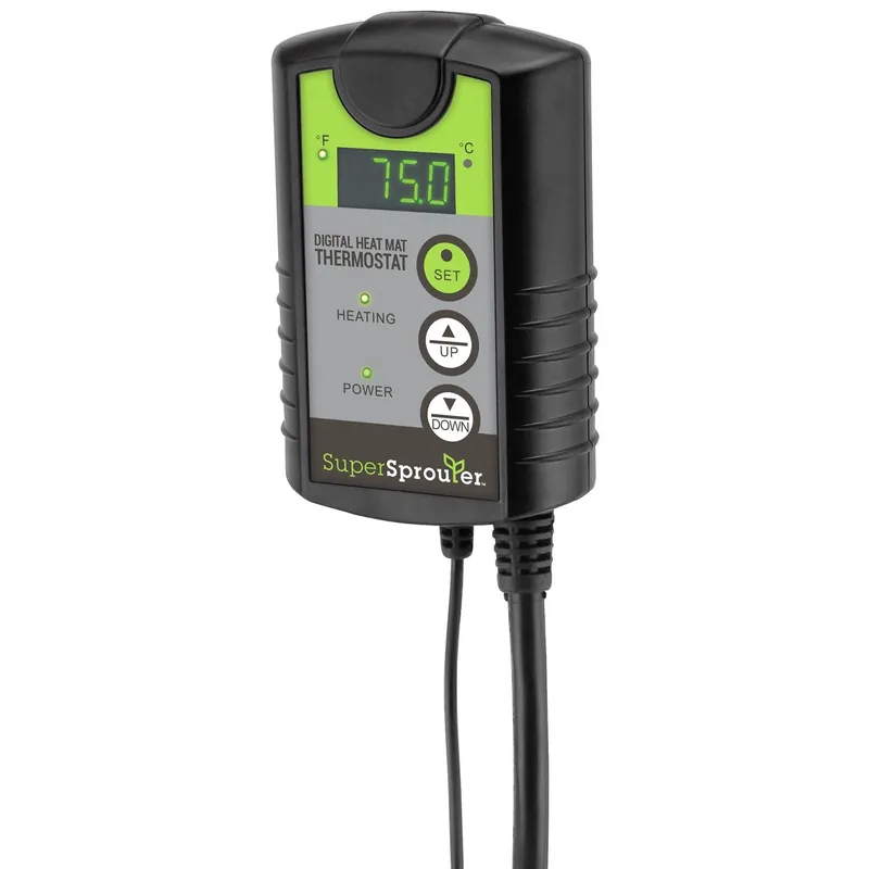 Digital Heat Mat Thermostat For Hydroponics - Model Hgc726700