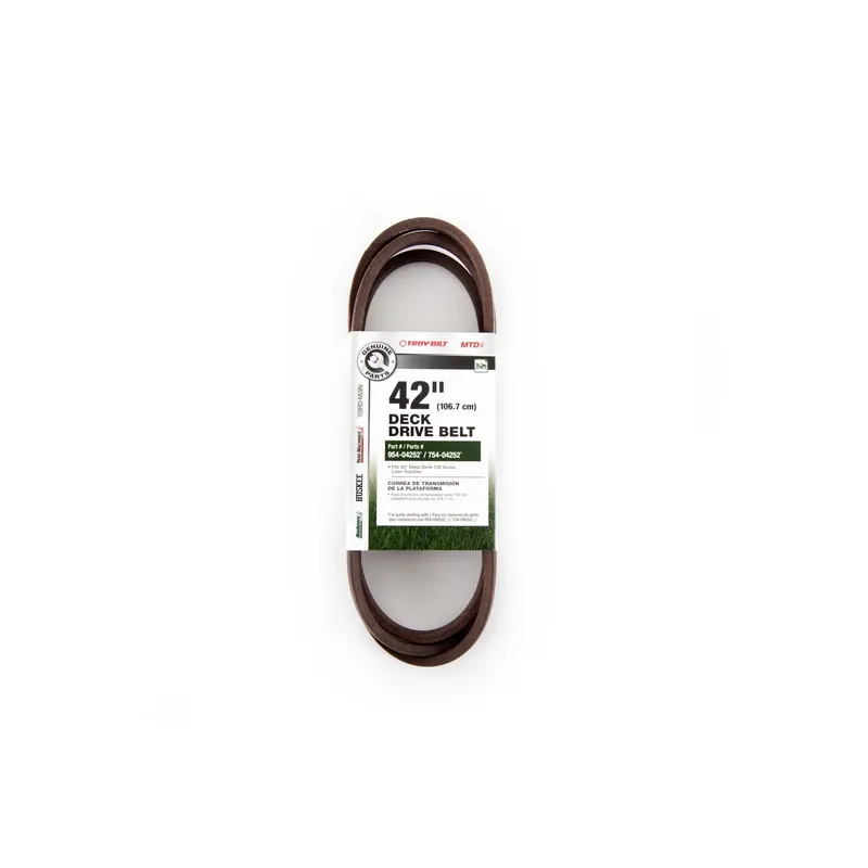 Deck Drive Belt 0.5 In. W X 42 In. L For Riding Mowers
