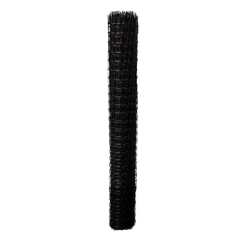 Garden Craft 24 In. H X 25 Ft. L Black Plastic Netting 1 In. X 1 In. Mesh