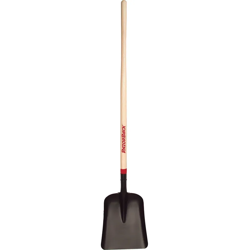 Barn/Snow Shovel, Steel, Long Handle
