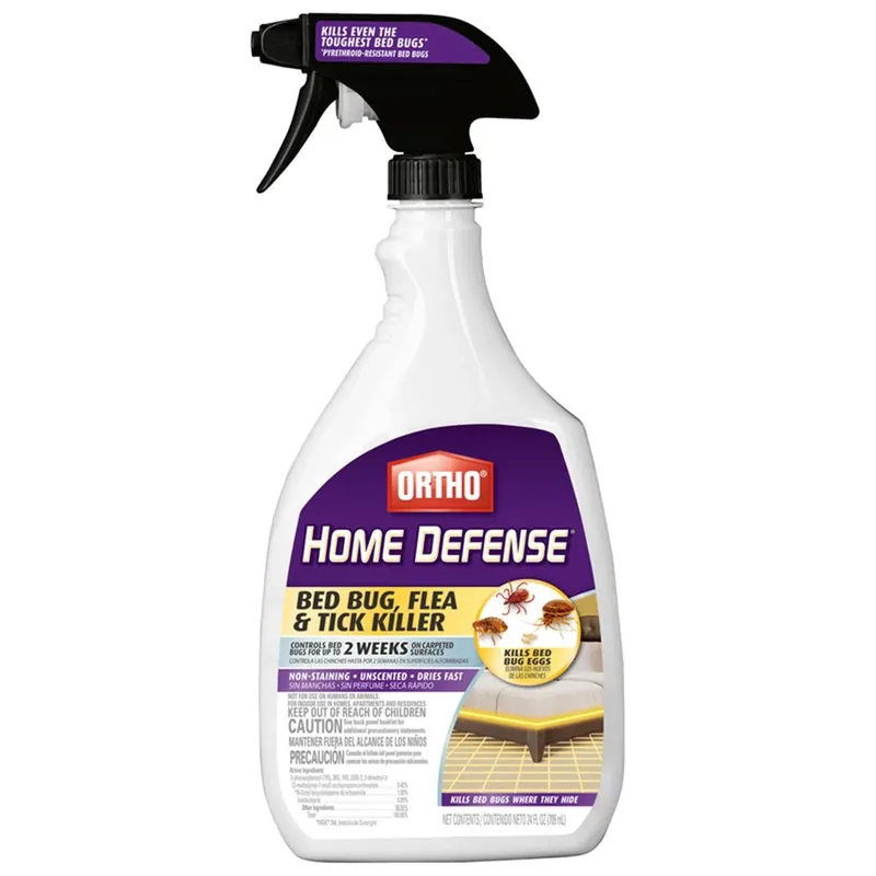 24 Oz Home Defense Liquid Bed Bug Killer - Effective Insect Control Solution