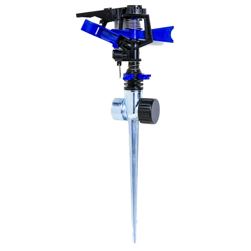 Rugg Heirloom Metal Spike Base Impact Sprinkler 85 Sq Ft 1 Pk