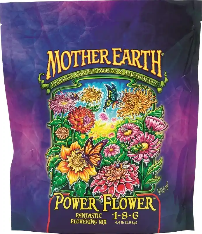 Power Flower 1-8-6 Plant Fertilizer For Flowers, Fruits, And Vegetables 4.4 Lb