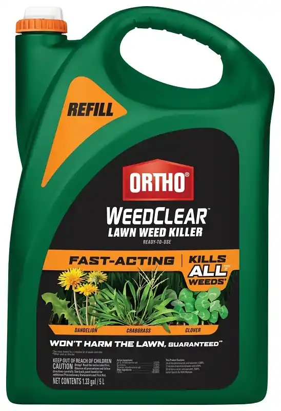 WeedClear Lawn Weed Killer, Northern Lawns, Ready-to-Use Refill, 1 Gallon Wand