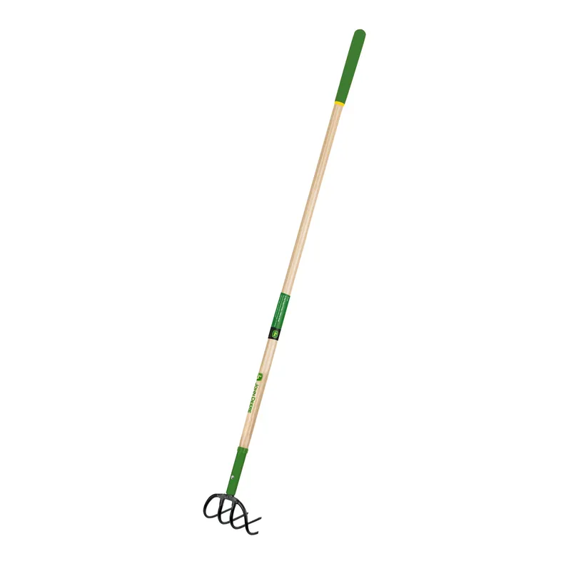 57.5 In. Steel Potato Hook With Wood Handle And Comfort Grip