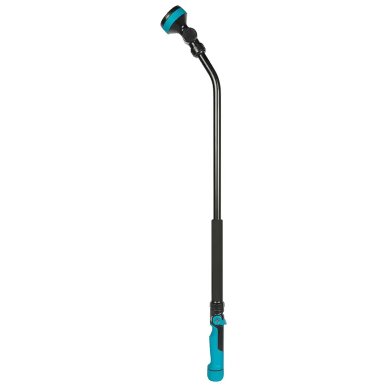 Swivel Connect 5 Pattern Adjustable Shower Plastic Watering Wand 34 In.