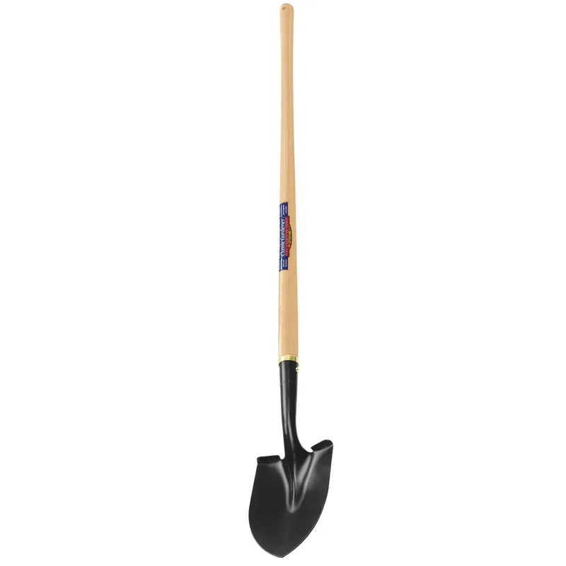 Tru-tough 54.25 In. Steel Round Garden Shovel With Wood Handle