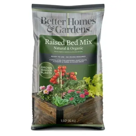 Organic Raised Bed Planting Mix 1.5 Cubic Feet Bag