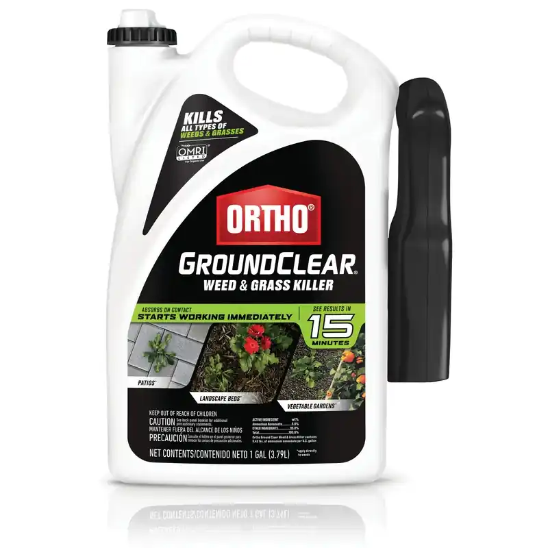 GroundClear Weed & Grass Killer, Ready-to-Use, 1 Gallon