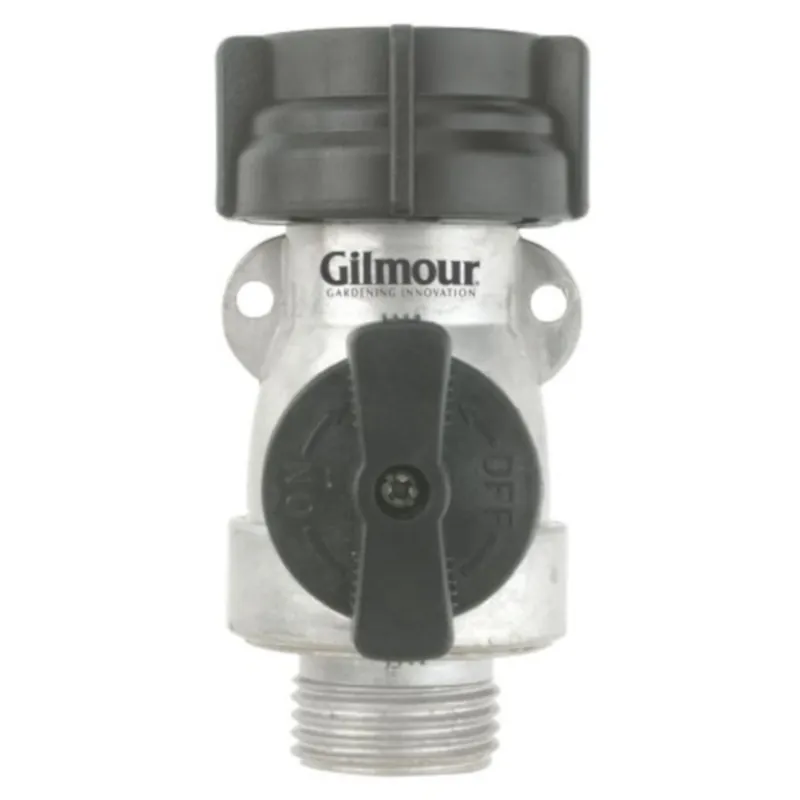801074-1001 Single Shut-off Valve, 3/4 In, Female X Male, Aluminum