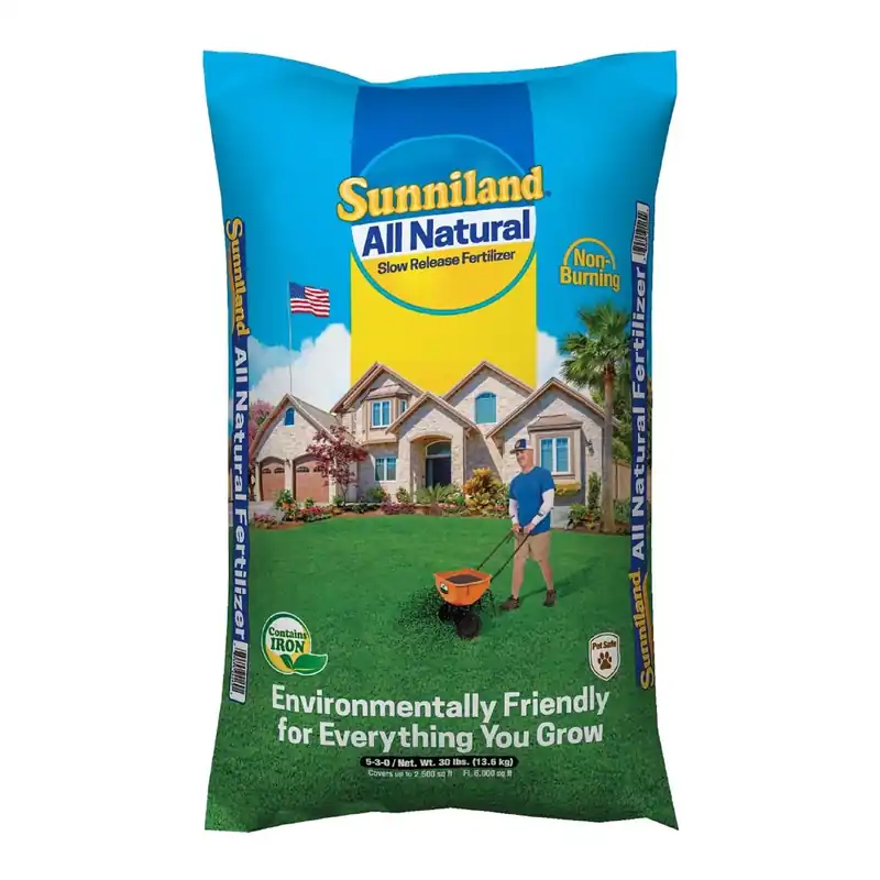 All-purpose Lawn Fertilizer Granules For All Grasses, 30 Lb Bag, 2500 Sq Ft Coverage