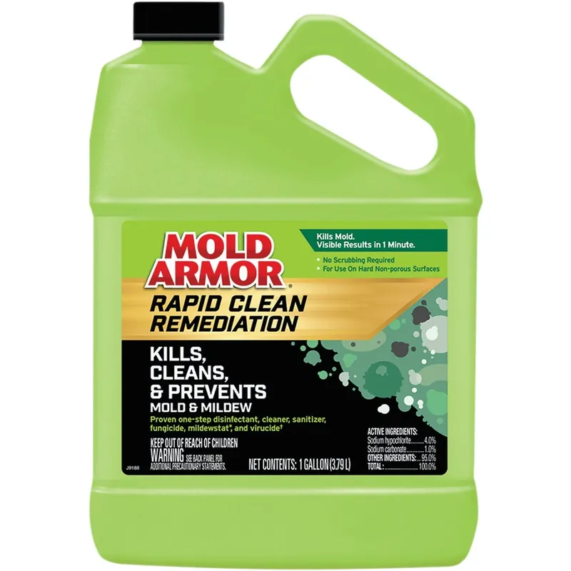 Rapid Clean, Kills, Cleans, Prevents Mold, Gallon