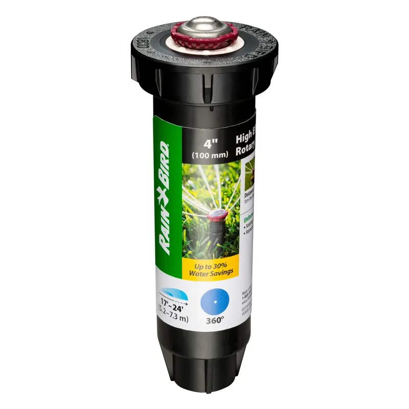 Underground Sprinkler Head, Full Circle, 4-In. Pop Up, 17-24-Ft. Spray