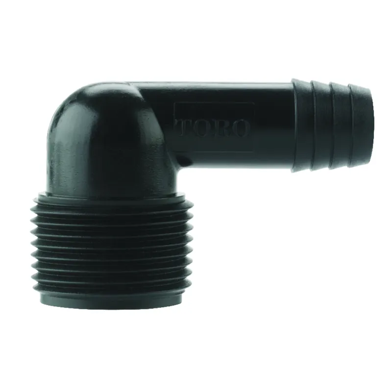 Underground Sprinkler Funny Pipe Male Elbow, 3/8 In. X 3/4 In.