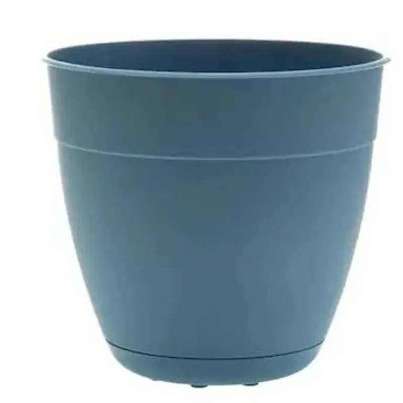 Ocean Series Dayton 5.75 In. H X 6 In. Dia. Recycled Ocean Plastic Planter - Ocean Blue