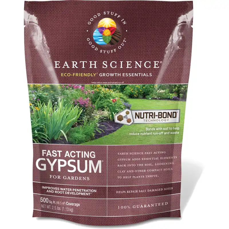 Growth Essentials Gypsum, 2.5 Lbs., Covers 500 Sq. Ft.