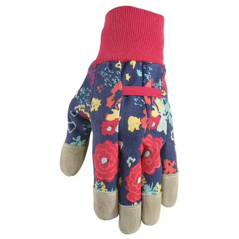 Wells Lamont Women‘s Liberty Print Gardening Gloves Multicolored Medium 1 Pair