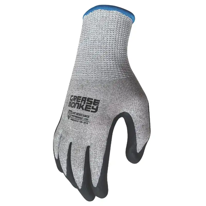 Medium Cut Resistant Black/gray Gloves - Model 25561-26