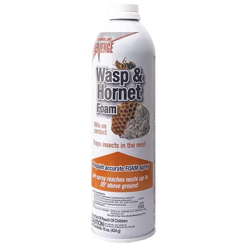 Revenge Wasp And Hornet Killer Foam 15 Oz - Effective Insect Control