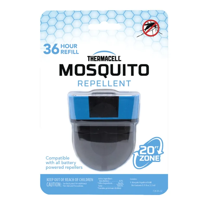 Thermacell E-ZoneGuard Rechargeable Insect Repellent Refill For Mosquitoes 36-Hour Pk