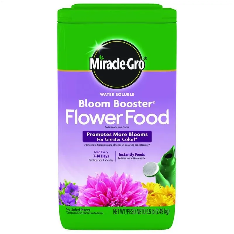 Miracle-Gro Bloom Booster 5.5 Lb Powder – High-Performance Flower Fertilizer